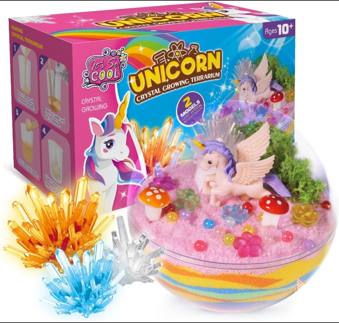 Unicorn Crystal Growing Terrarium – 291